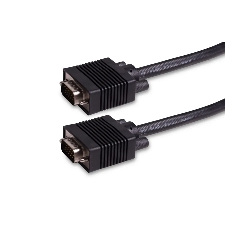 VGA кабель iPower iPiVGAMM100, 10м, чёрный — 2