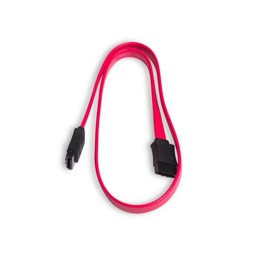 SATA кабель iPower iPiS, 0.45м, красный