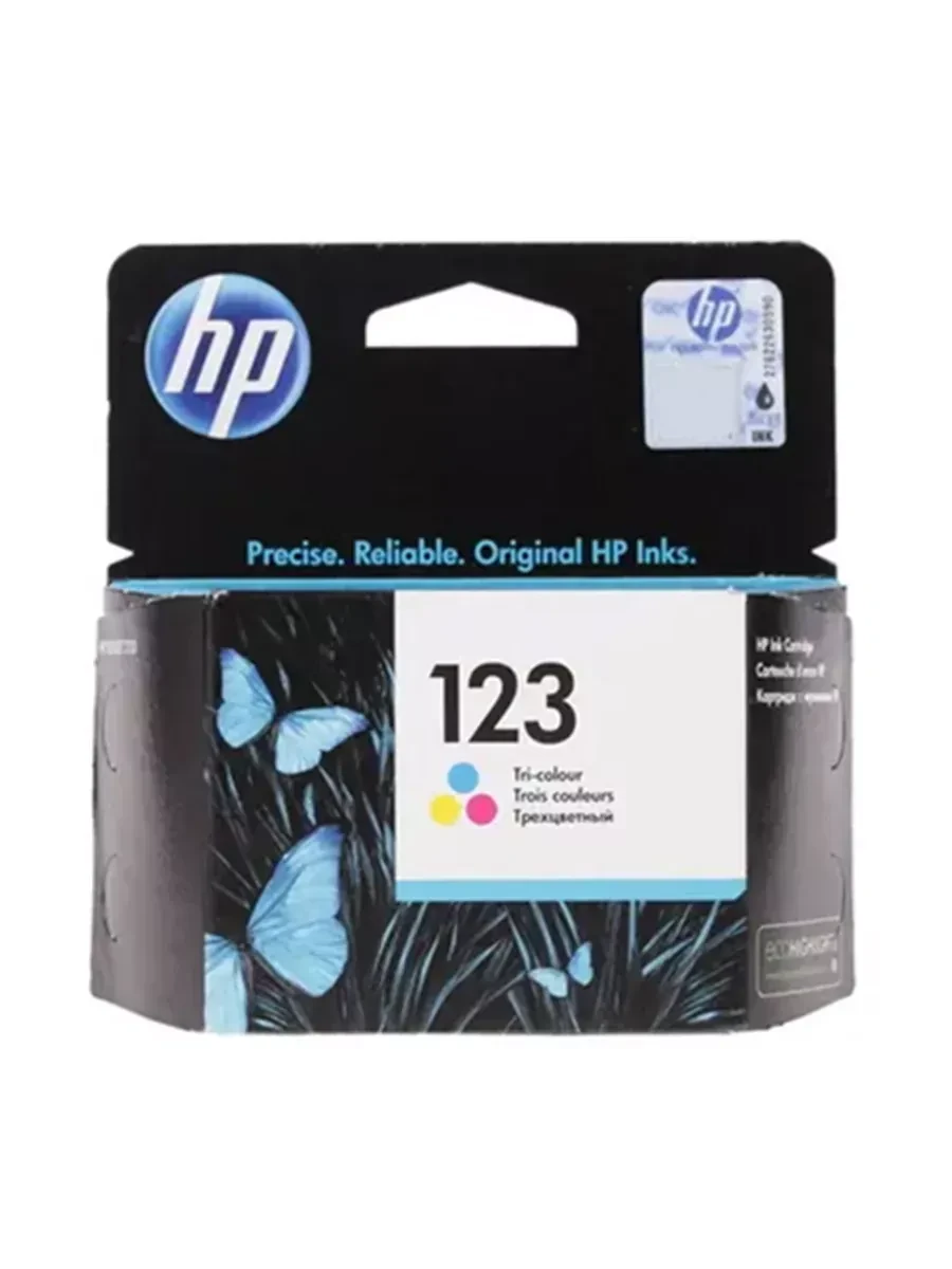 Картридж HP 123, трёхцветный, 2 мл
