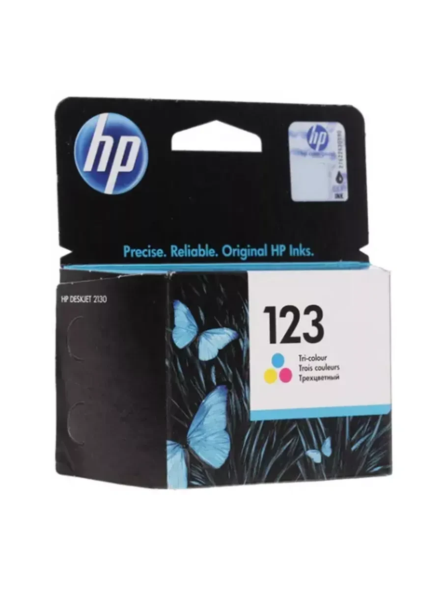 Картридж HP 123, трёхцветный, 2 мл — 2