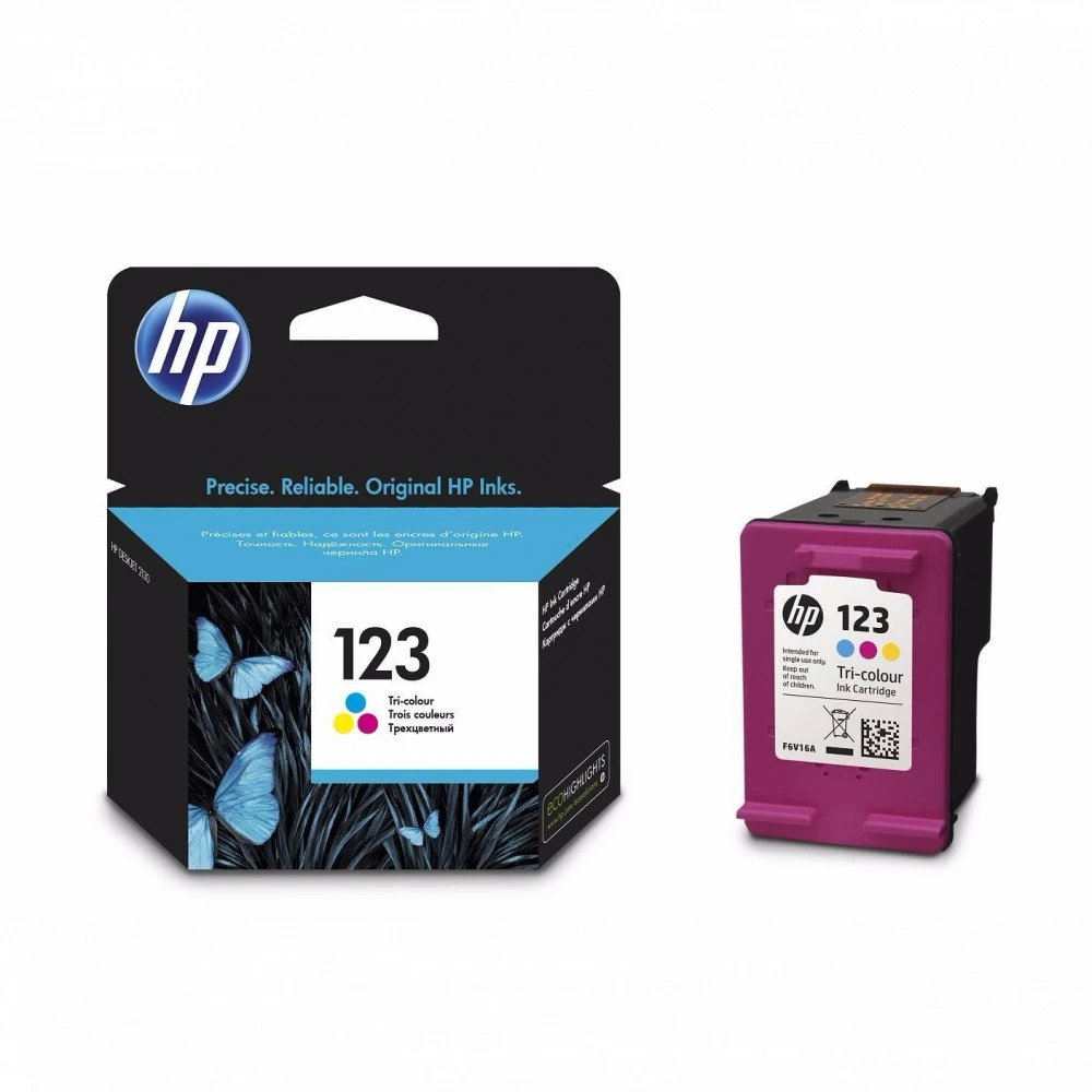 Картридж HP 123, трёхцветный, 2 мл — 5