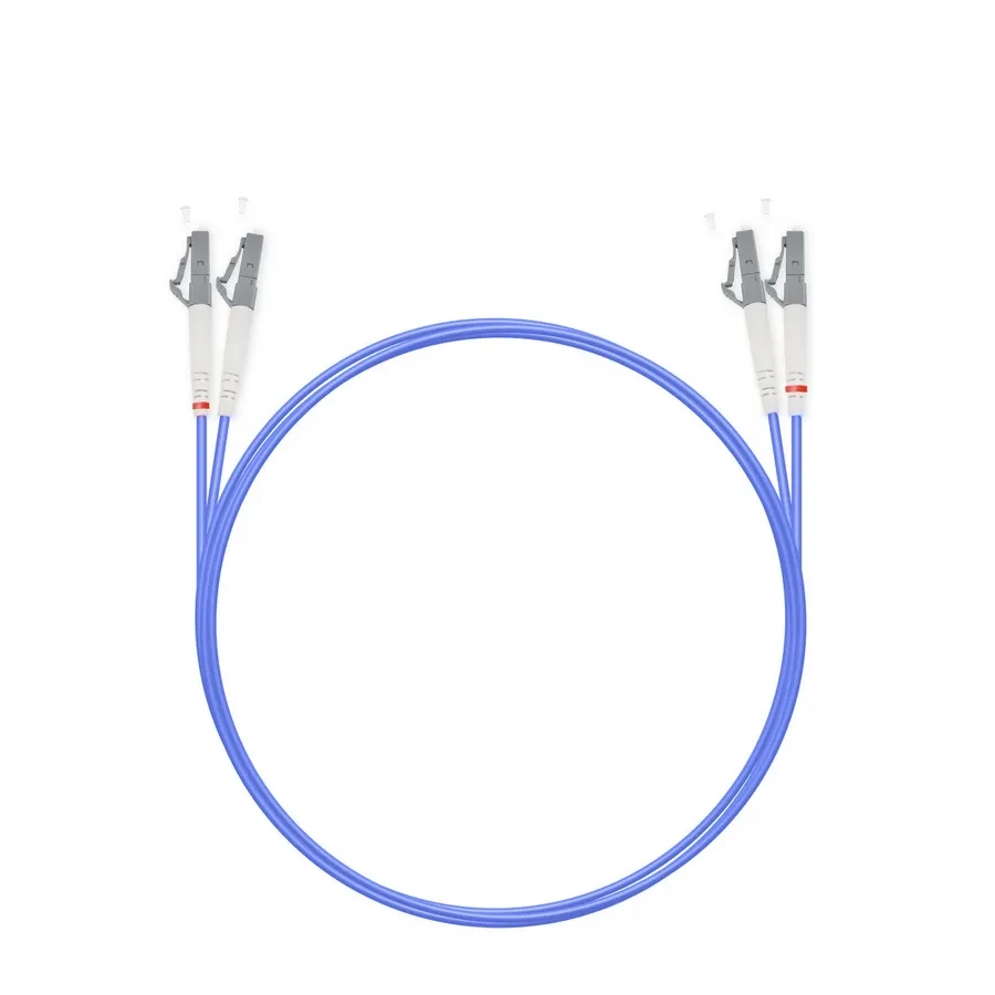 Патч-корд LC/UPC-LC/UPC MM OM4, 50/125, 1м, duplex — 2