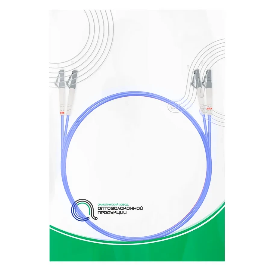 Патч-корд LC/UPC-LC/UPC MM OM4, 50/125, 1м, duplex — 3