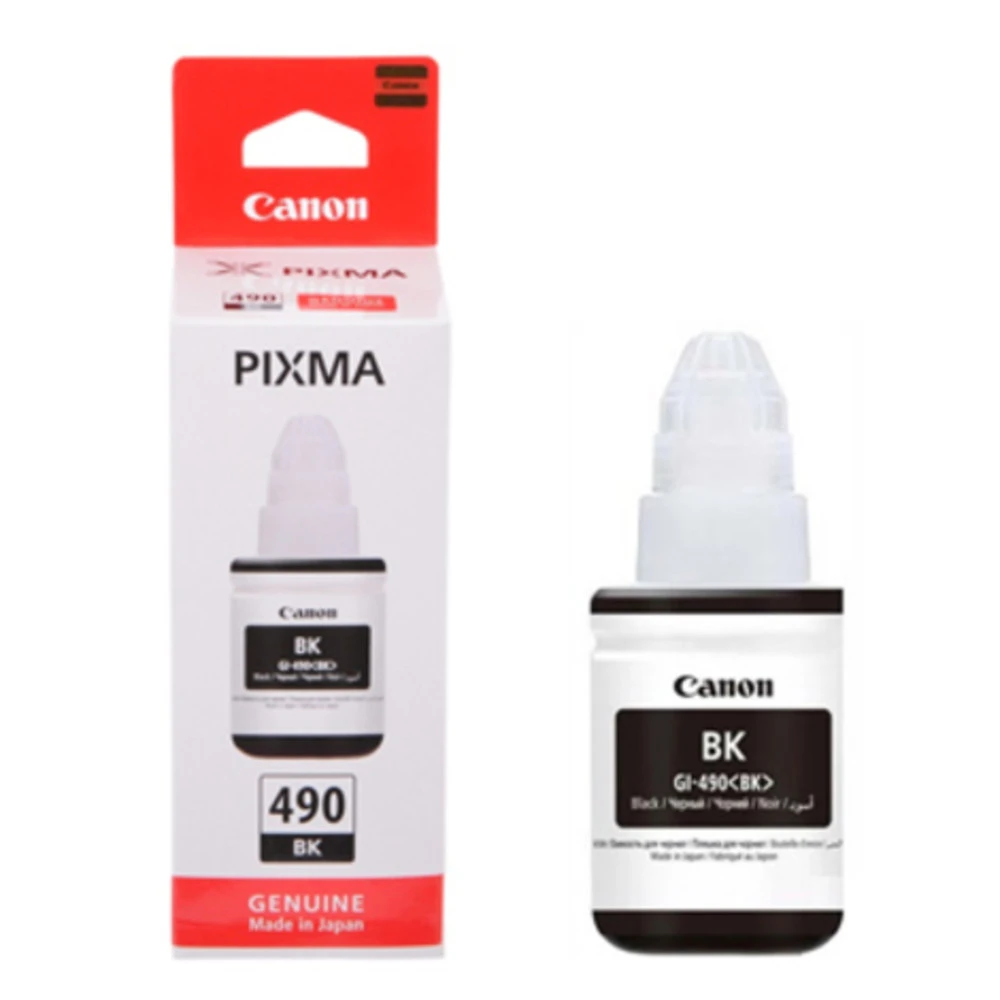 Чернила Canon GI-490 BK, чёрные, 135 мл — 3