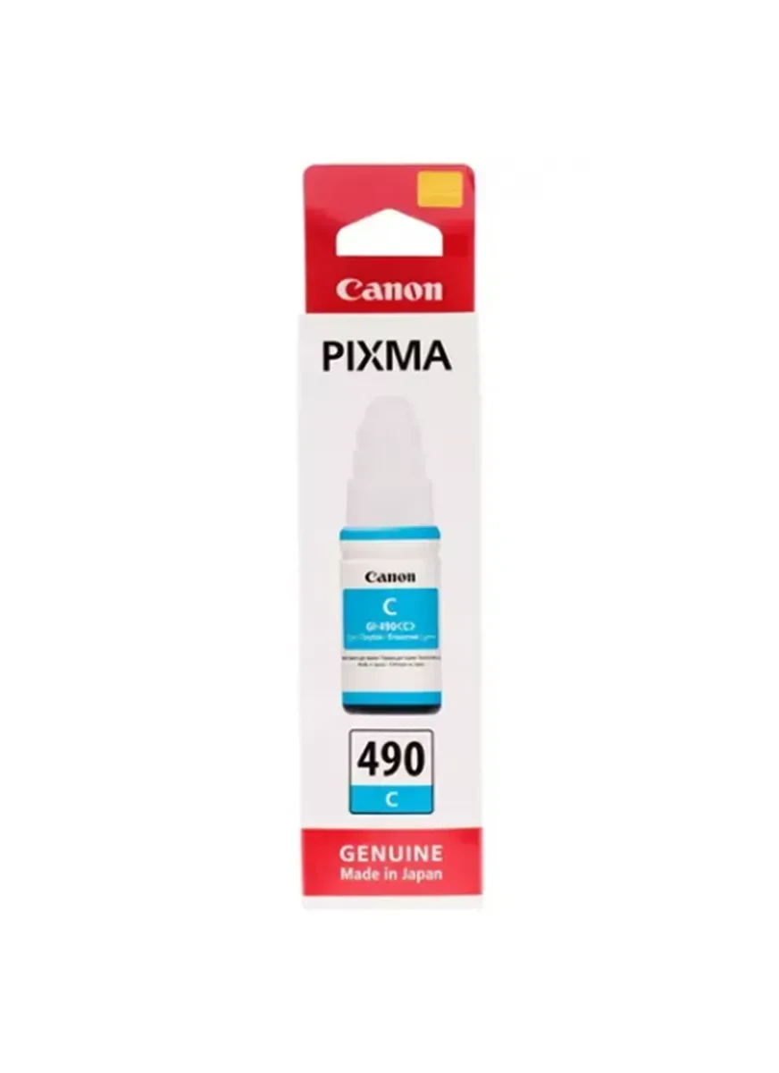 Чернила Canon GI-490 C, голубые, 70 мл — 3