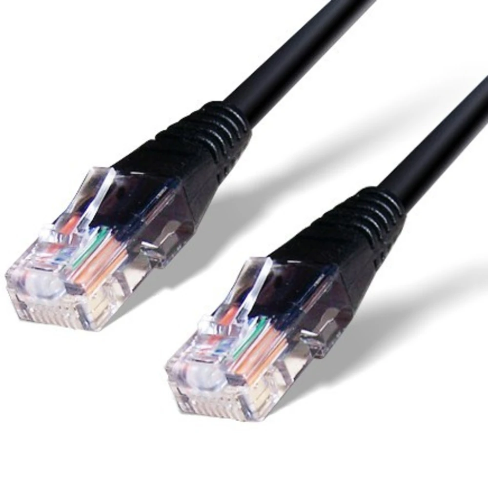 Патч-корд SHIP S3025BK2000-P, Cat.5e, UTP, 20м, чёрный
