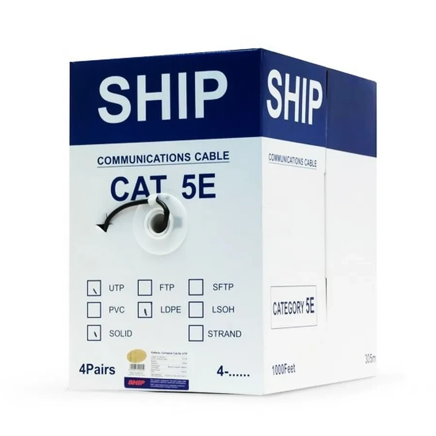 Кабель сетевой SHIP D106, Cat.5e, влагостойкий, PE, 305м — 3