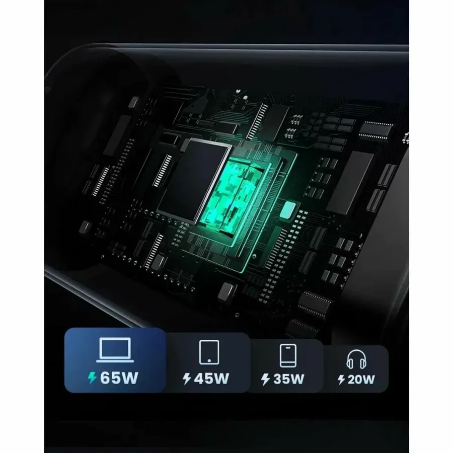 Кабель Ugreen L509 USB-C to USB-C PD 5A 1м, чёрный — 4