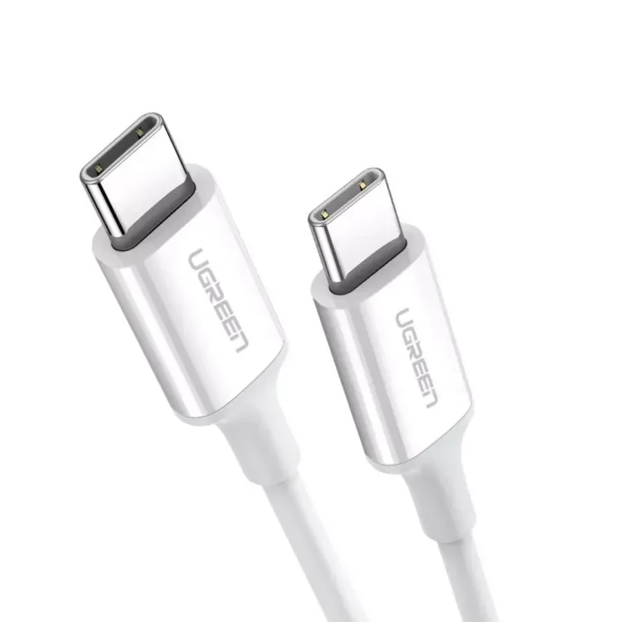 Кабель UGREEN US264 USB 2.0 Type-C, 1м, белый