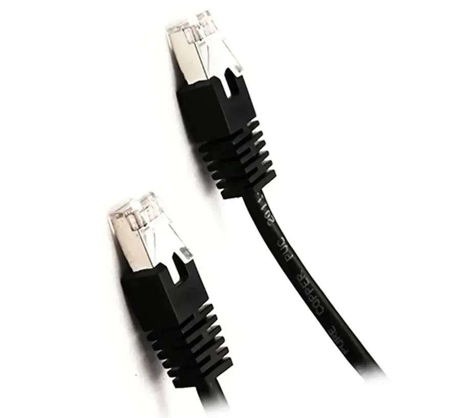 Кабель Ship Patch Cord Cat.6 FTP, 1м, чёрный