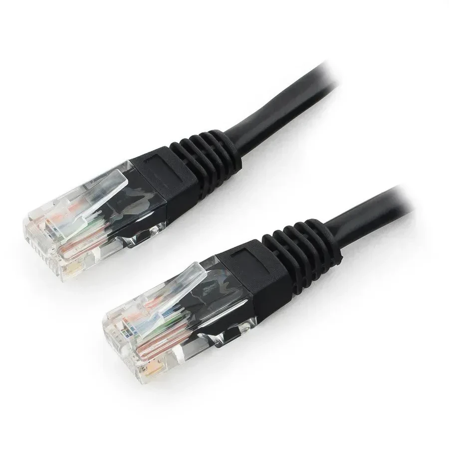 Кабель Cablexpert Patch Cord Cat.5e UTP, 0.5м, чёрный — 2