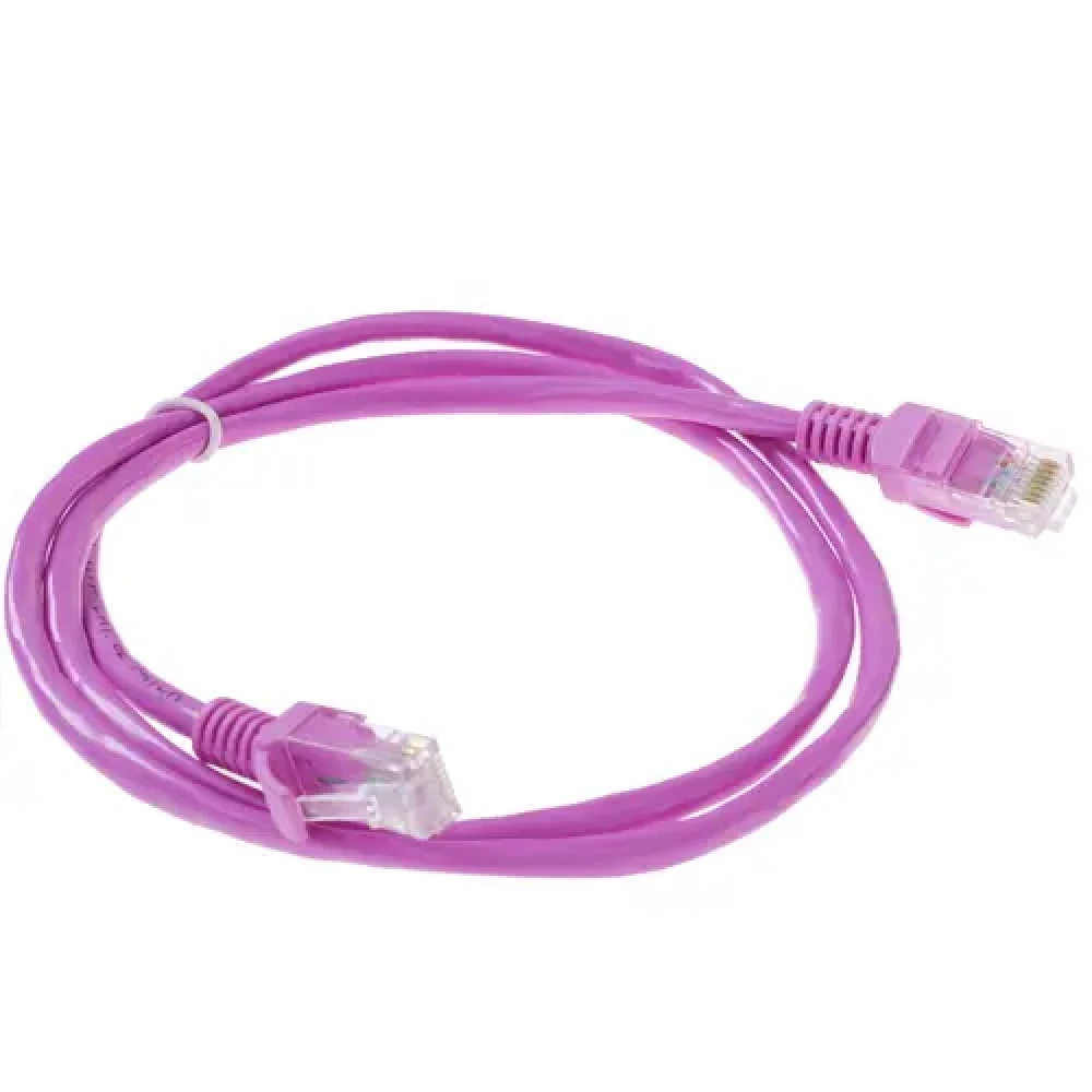 Патч-корд UTP Cat 5e Cablexpert PP12-1M, 1м, розовый — 4