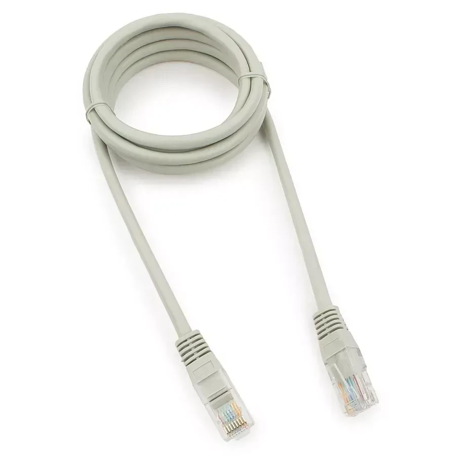 Патч-корд UTP Cat 5e Cablexpert PP10-1.5M, 1.5м, серый