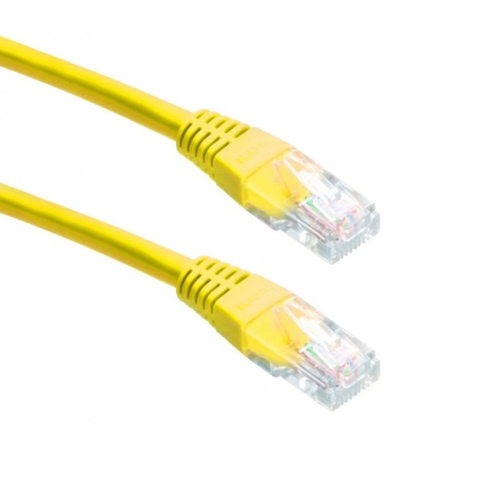 Патч-корд UTP Cat 5e Cablexpert PP12-2M, 2м, желтый — 4