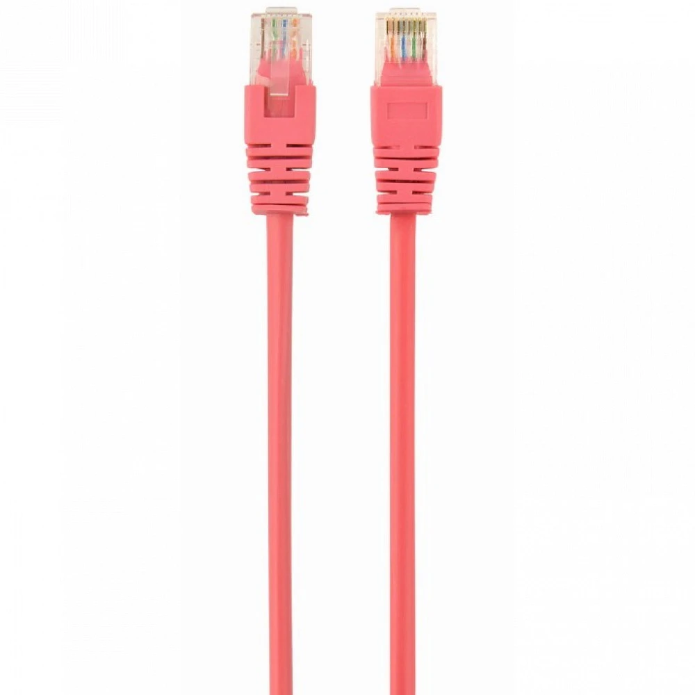 Патч-корд UTP Cat 5e Cablexpert PP12-3M, 3м, розовый — 3