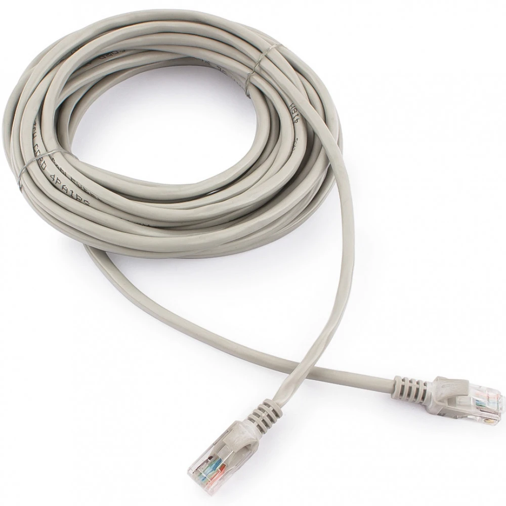 Патч-корд UTP Cat 5e Cablexpert PP10-7.5M, 7.5м, серый