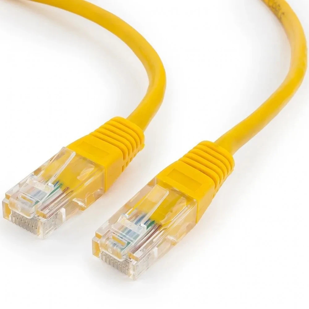 Патч-корд UTP Cat 5e Cablexpert PP12-7.5M, 7.5м, желтый — 2
