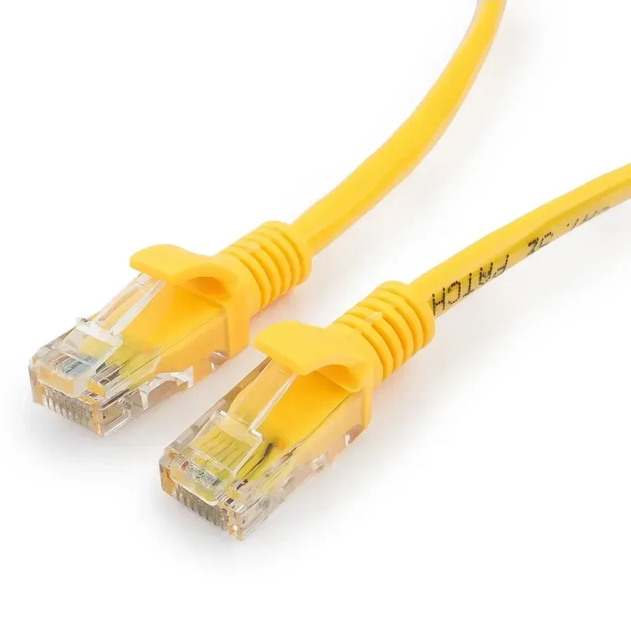 Патч-корд UTP Cat 5e Cablexpert PP12-30M, 30м, желтый