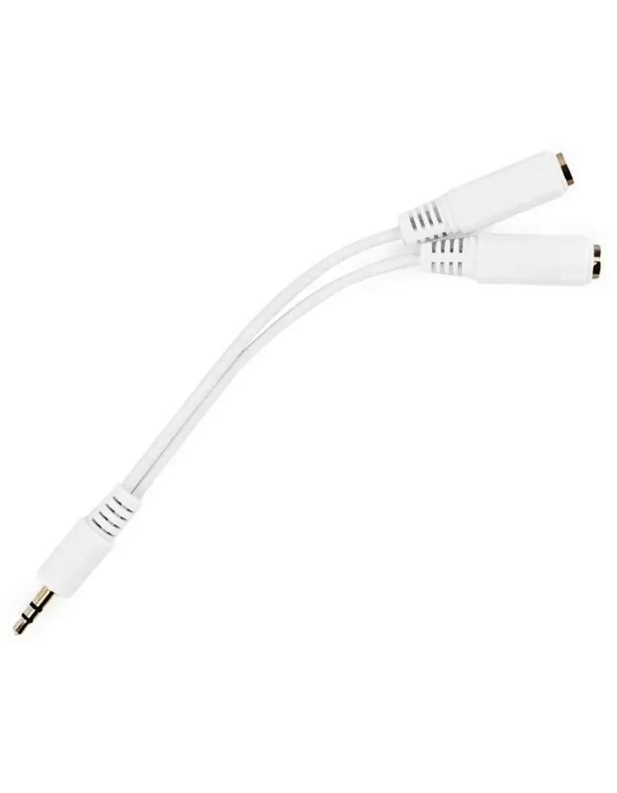 Аудиокабель Cablexpert CCA-415W, 3.5мм, белый