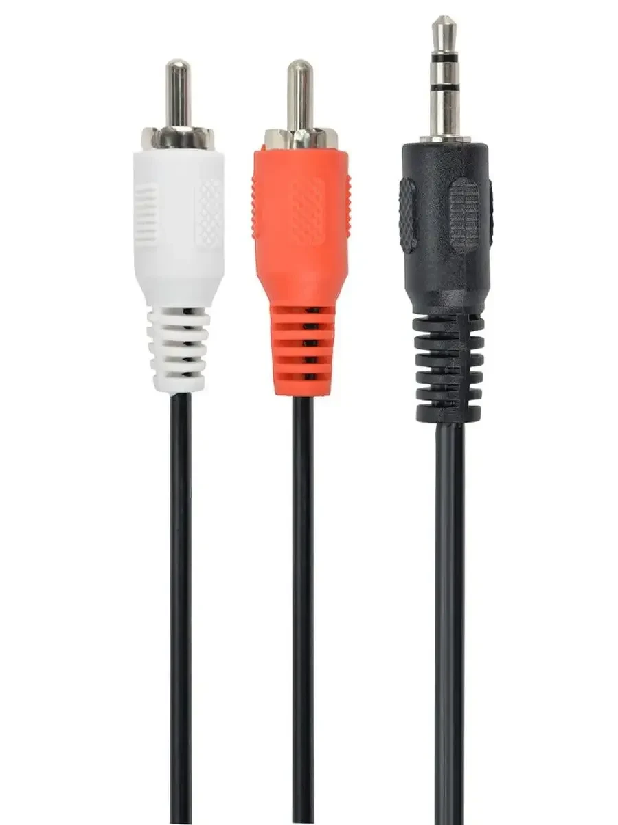 Аудиокабель Cablexpert CCA-458, 3.5мм RCA, 0.2м — 3