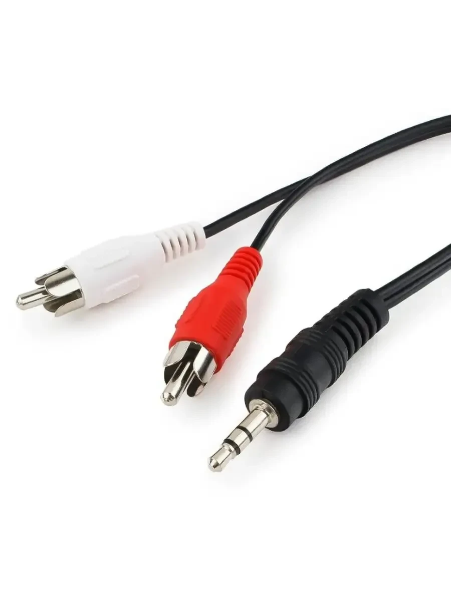 Аудиокабель Cablexpert CCA-458, 3.5мм RCA, 0.2м — 4