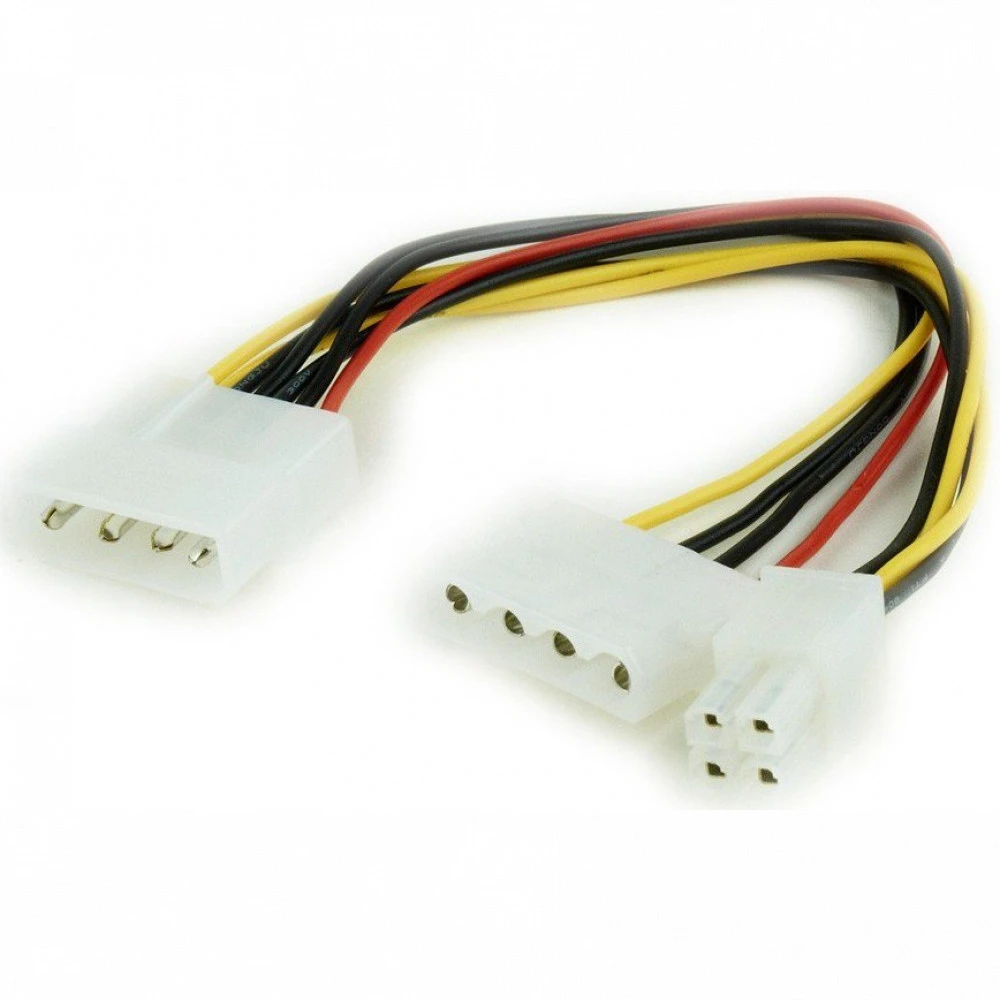 Переходник Cablexpert CC-PSU-4, Molex 4-pin, 0.15м — 3