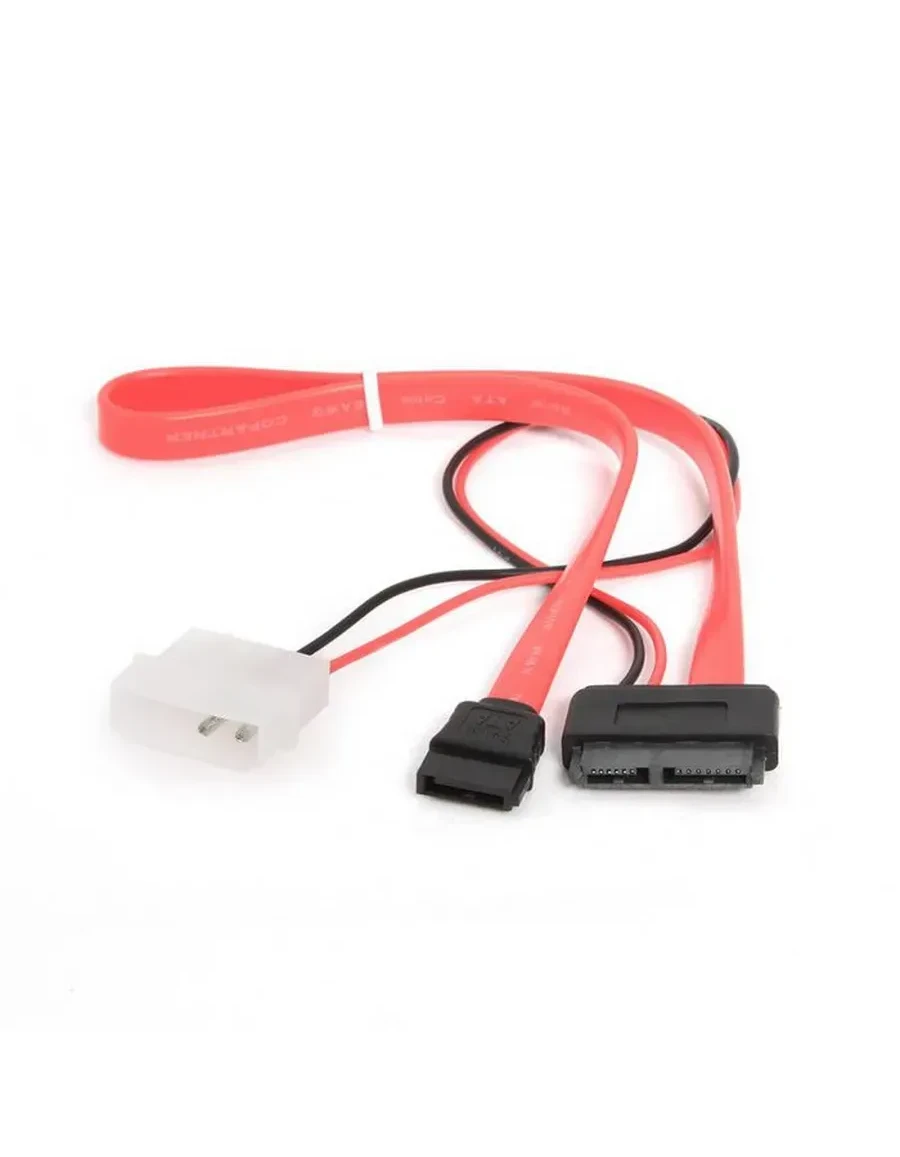 Переходник Cablexpert CC-SATA-C2, Molex на 2xSATA