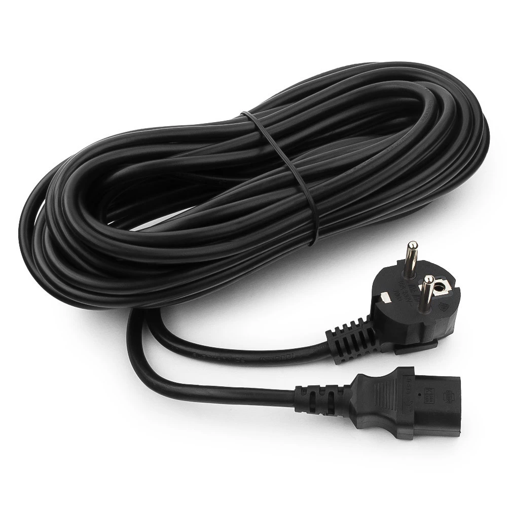 Кабель питания Cablexpert PC-186-1-10M, Schuko-C13, 10м — 3