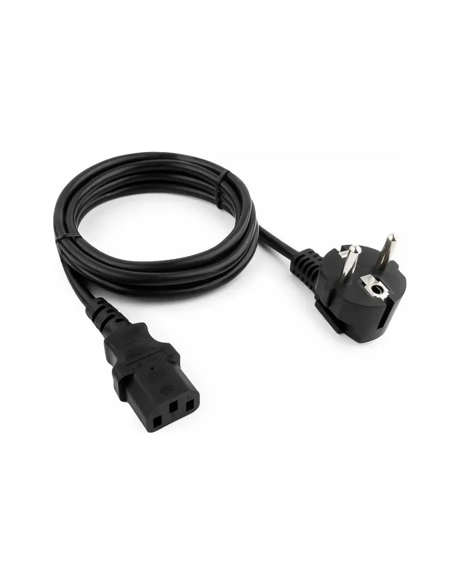 Кабель питания Cablexpert PC-186-1-3M, Schuko-C13, 3м