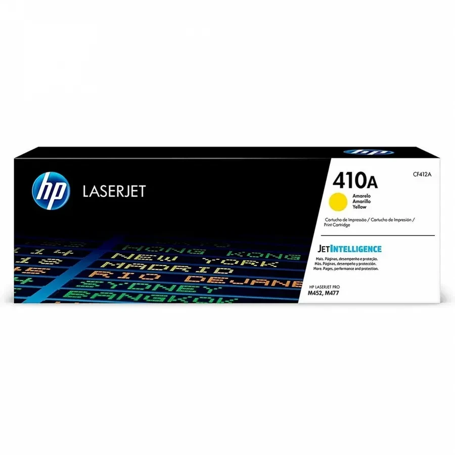Картридж тонер 410A для Color LaserJet Pro M452, жёлтый
