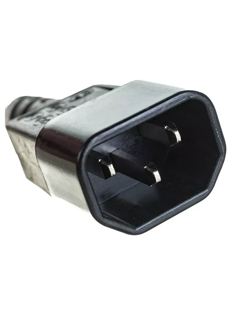Кабель питания Cablexpert PC-SFC14M-01, C14-Schuko, 0.15м — 2