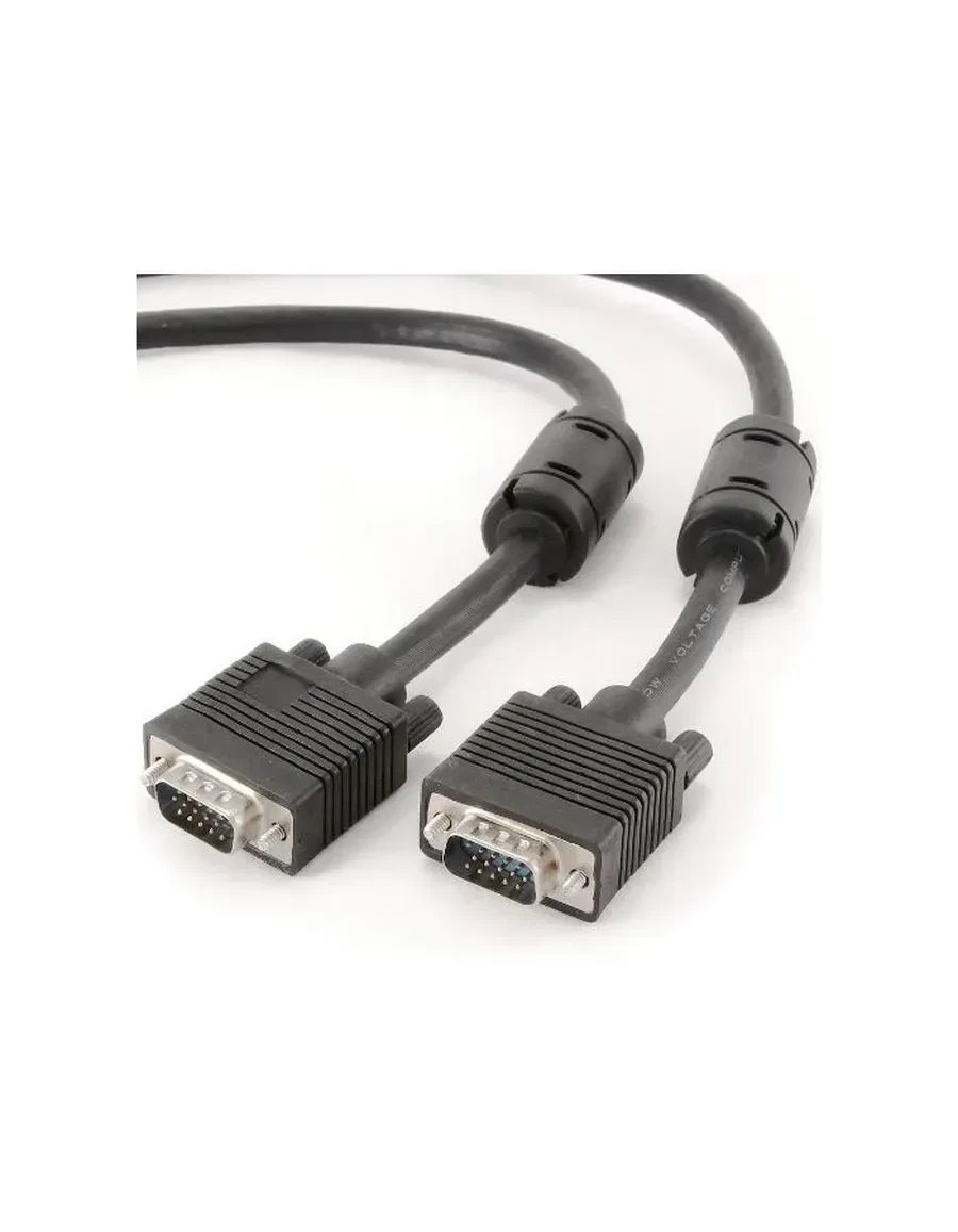 Кабель SVGA Cablexpert CC-PPVGA-6B, 15m/15m, 1.8м, экранированный