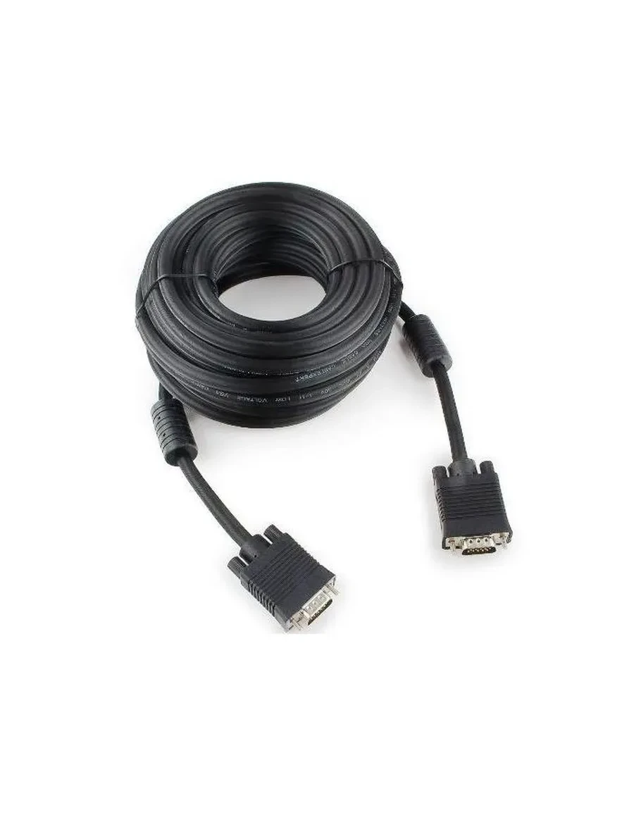 Кабель SVGA Cablexpert CC-PPVGA-10-B, 15m/15m, 3м, экранированный