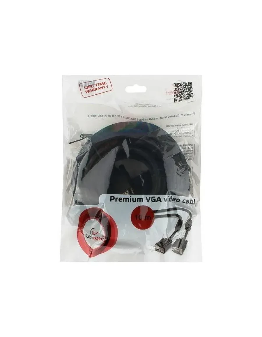 Кабель SVGA Cablexpert CC-PPVGA-10M-B, 15m/15m, 10м — 3