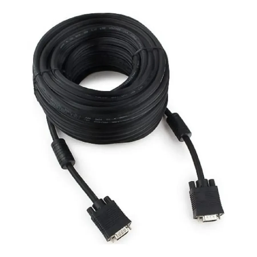 Кабель SVGA Cablexpert CC-PPVGA-20M-B, 15m/15m, 20м