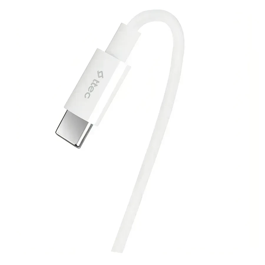 Кабель ttec Type-C 200см 65W, белый — 2