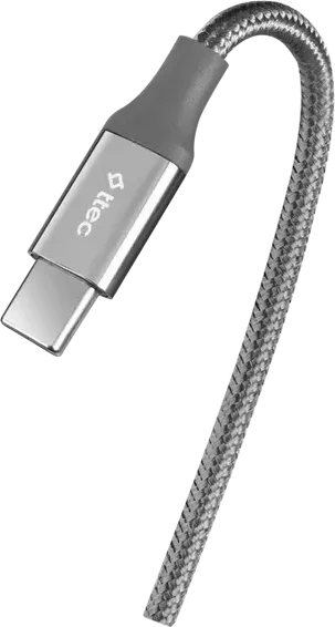Кабель ttec Type-C 150см 100W, космический серый — 3