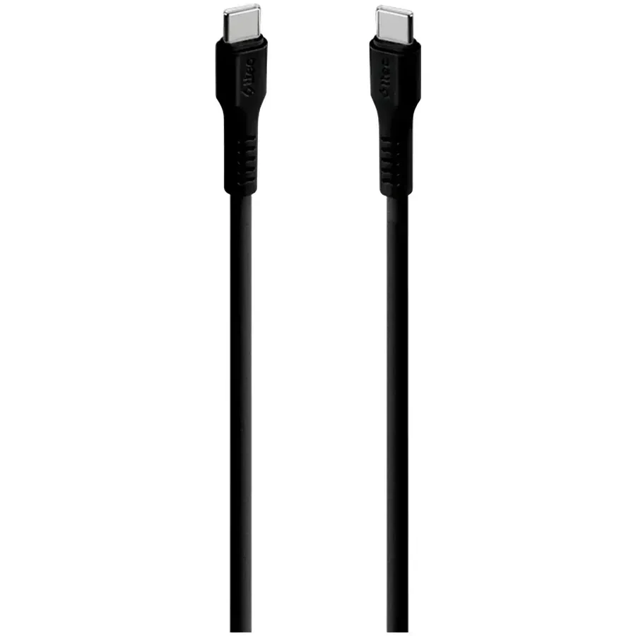 Кабель ttec USB-C 120см 60W PD/QC, черный