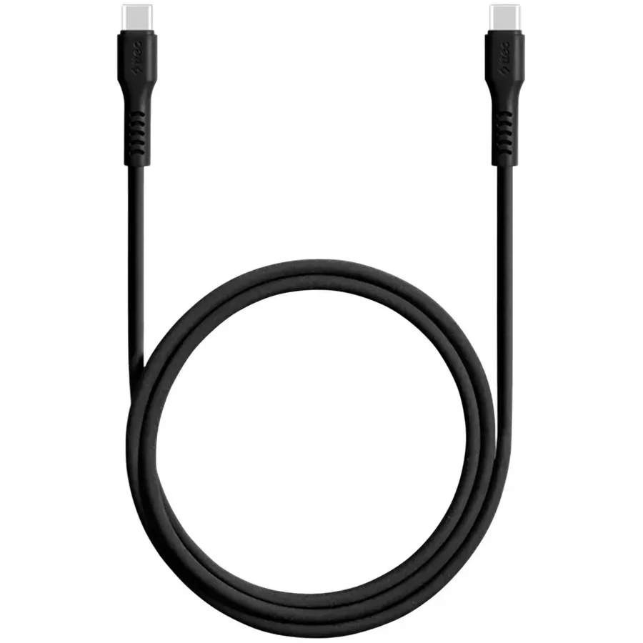 Кабель ttec USB-C 120см 60W PD/QC, черный — 2