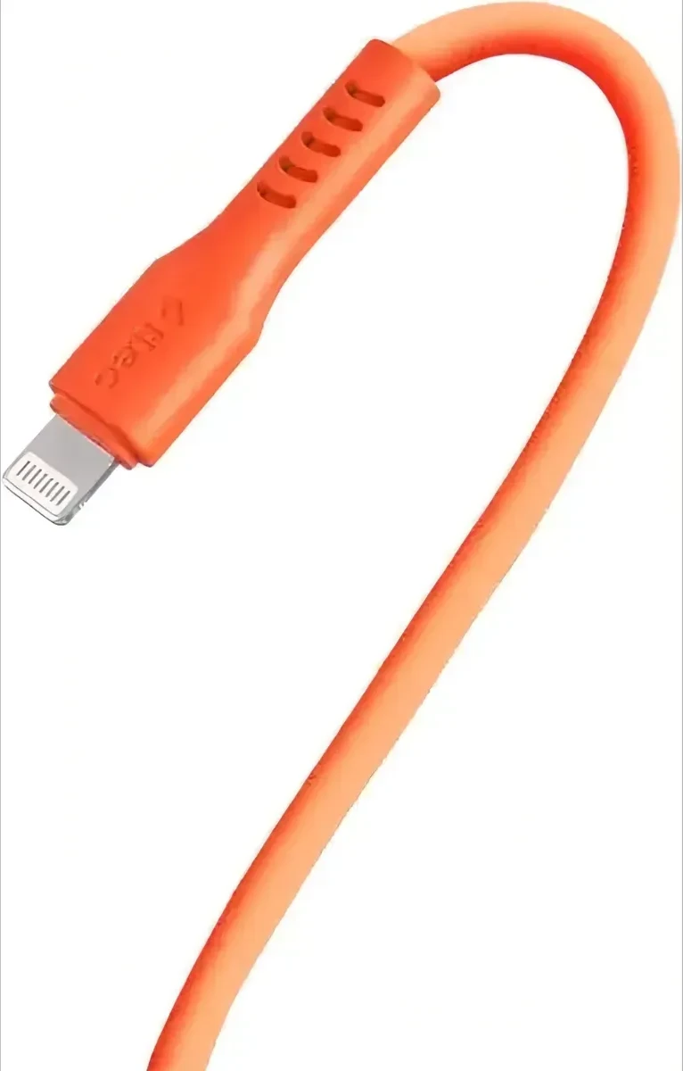 Кабель ttec USB-C - Lightning, 120см, неон оранжевый — 5