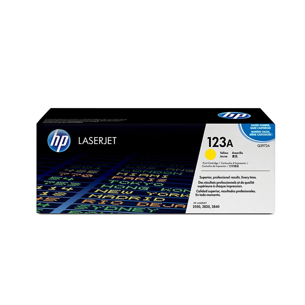 Картридж жёлтый для Color LaserJet 2550/2820/2840, до 2000 стр. — 4