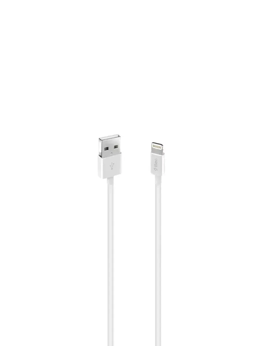 Кабель ttec Lightning - USB, белый — 2