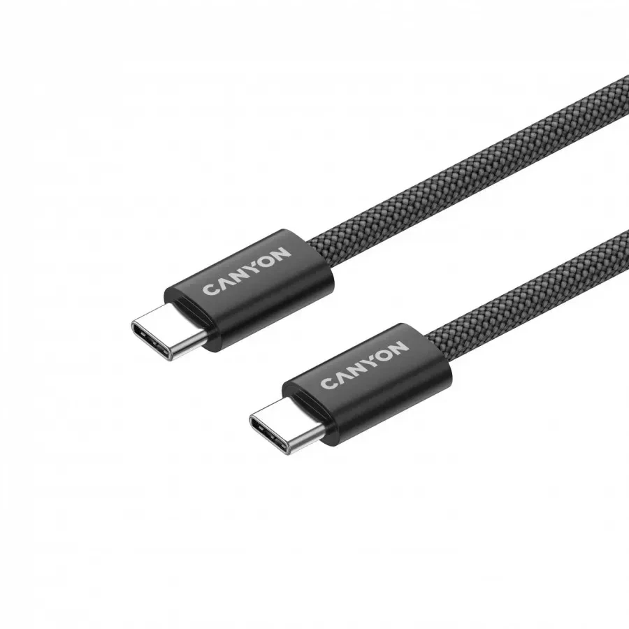 Кабель CANYON OnWire USB-C магнит, 60W, 1м, чёрный — 3