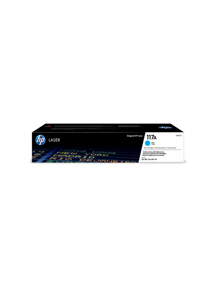 Картридж 117A голубой для Color LaserJet 150/178/179, до 700 стр. — 5