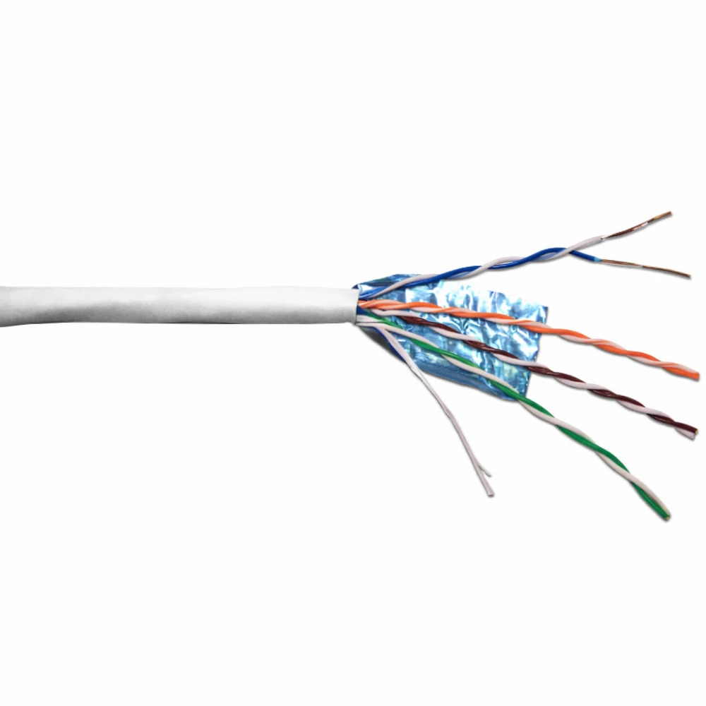Кабель TWT Cat.5e FTP, 305м, белый, LSZH — 5