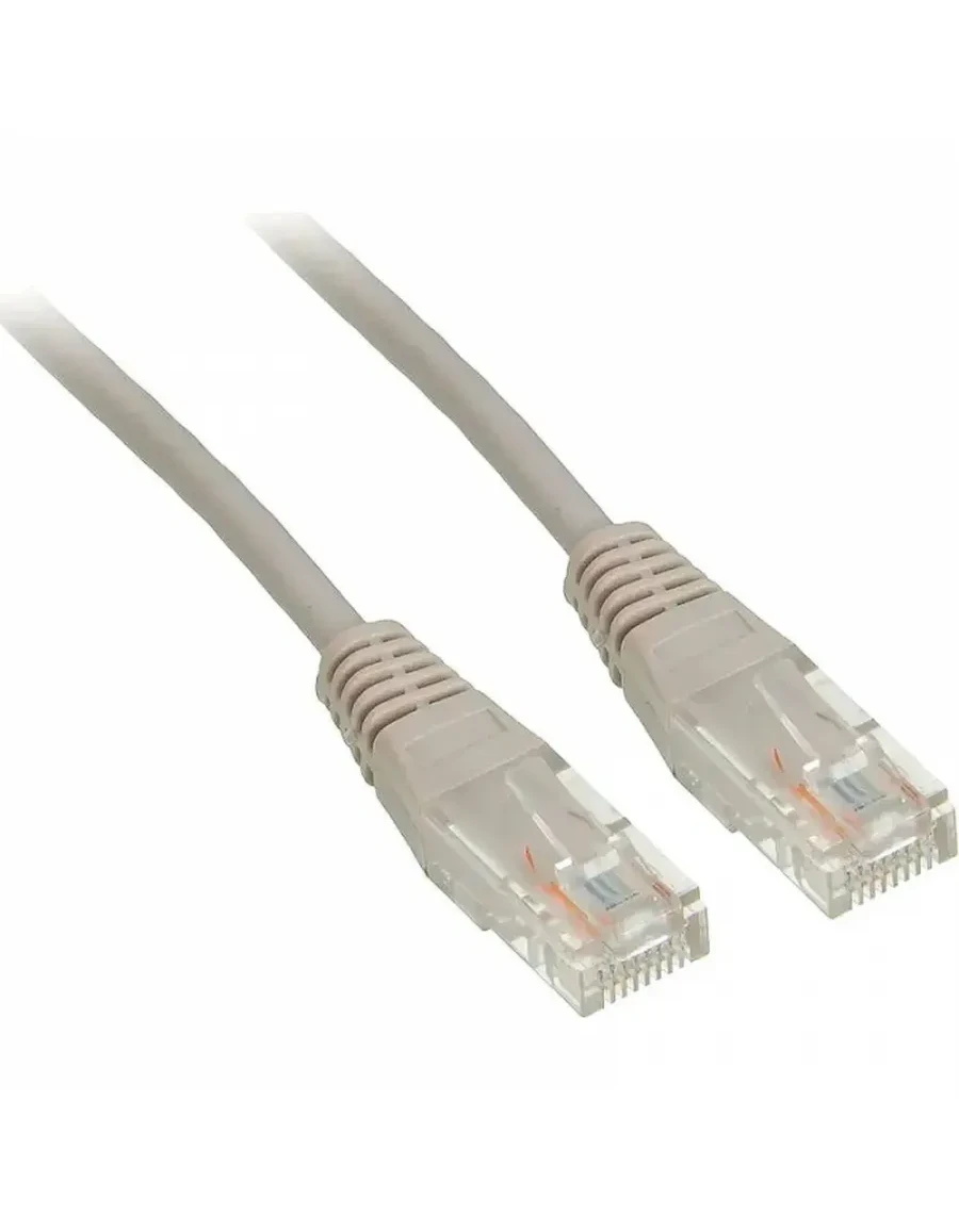 Патч-корд TWT UTP Кат.5е, 10 м, серый — 2