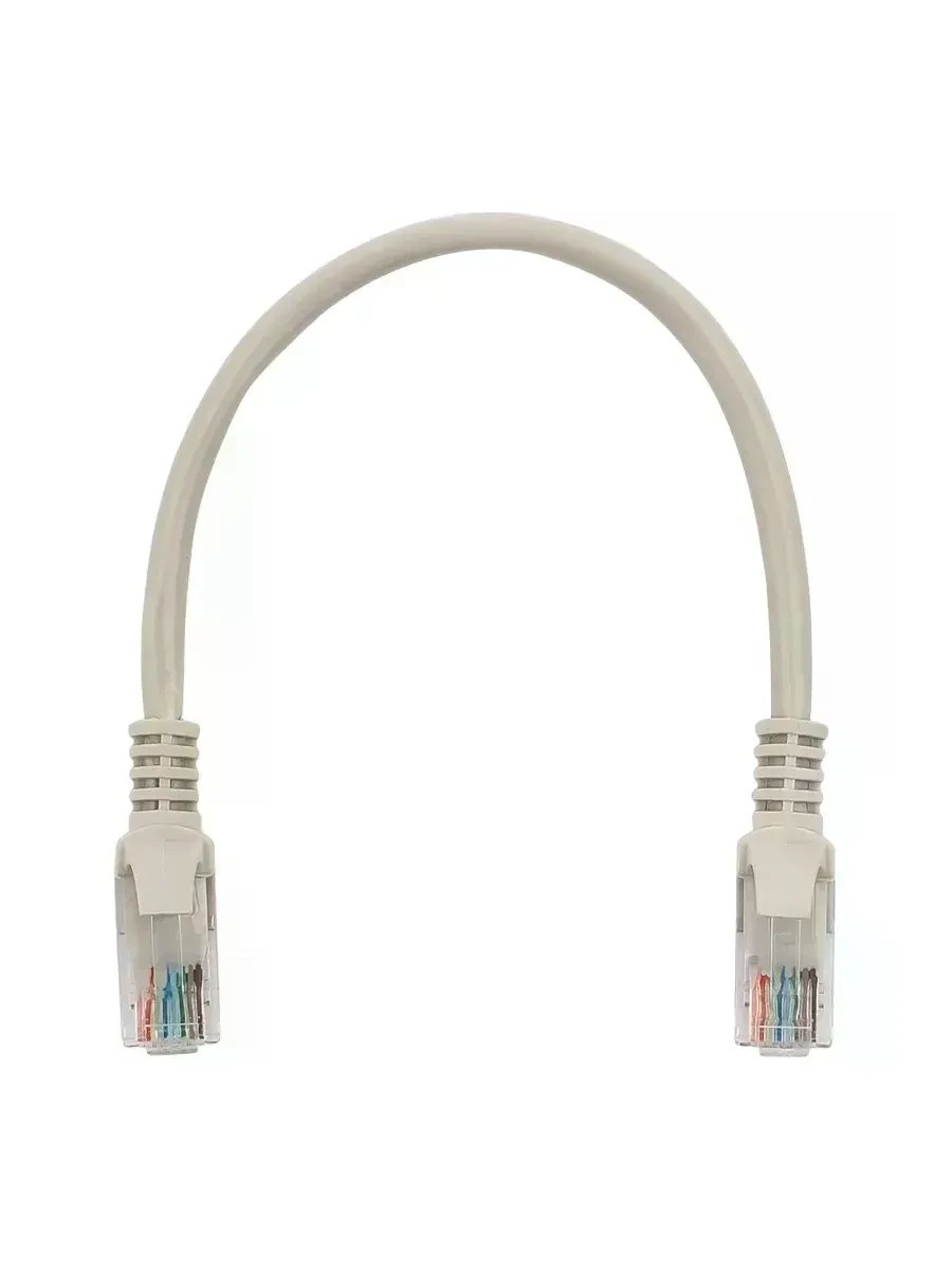 Кабель Cablexpert UTP Cat 5e 0.25m, серый — 2
