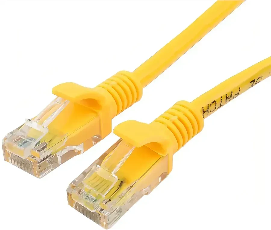 Кабель Cablexpert UTP Cat 5e 1m, жёлтый — 2