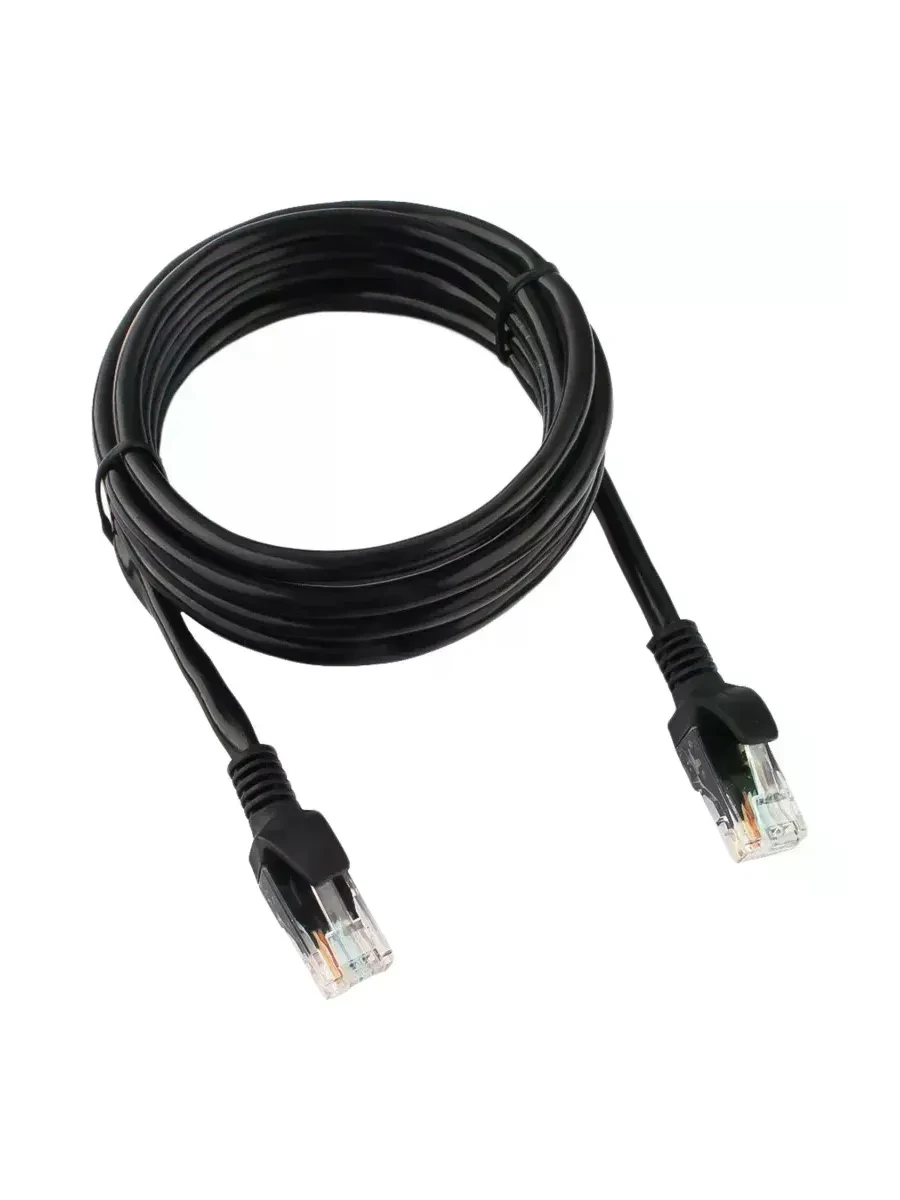 Кабель Cablexpert UTP Cat 5e 2m, чёрный