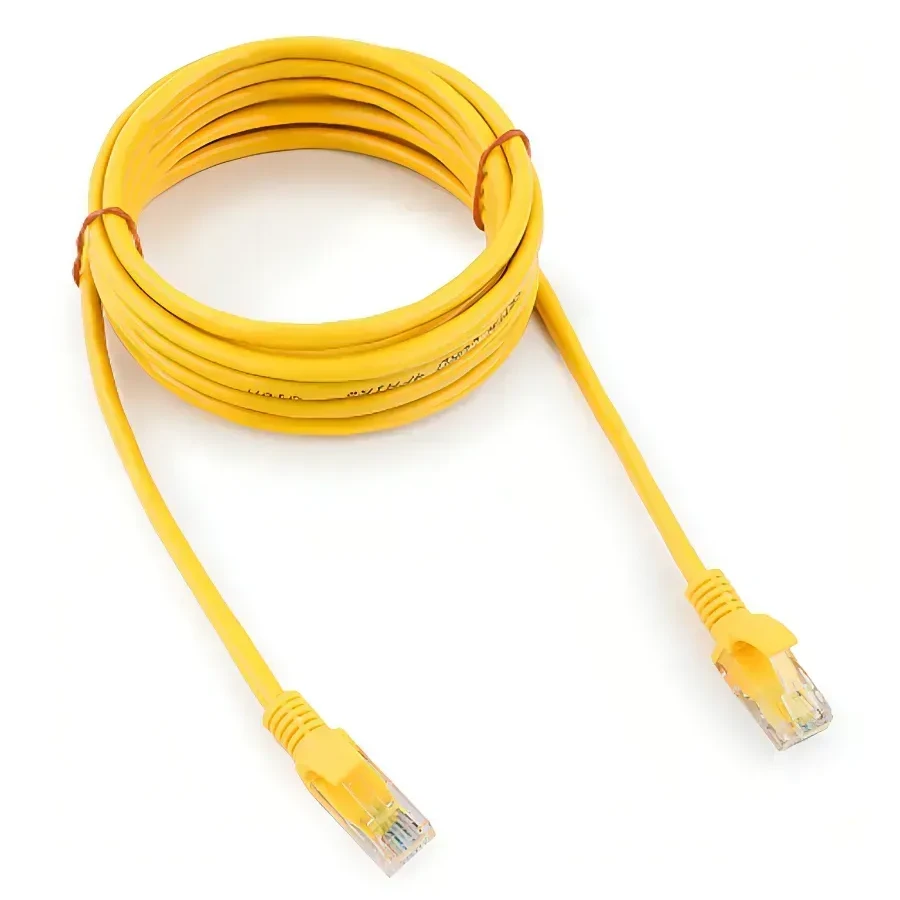 Кабель Cablexpert UTP Cat 5e 3m, жёлтый — 2